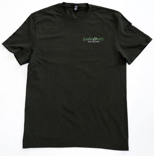 Barrows Outdoor Green Logo Shirt