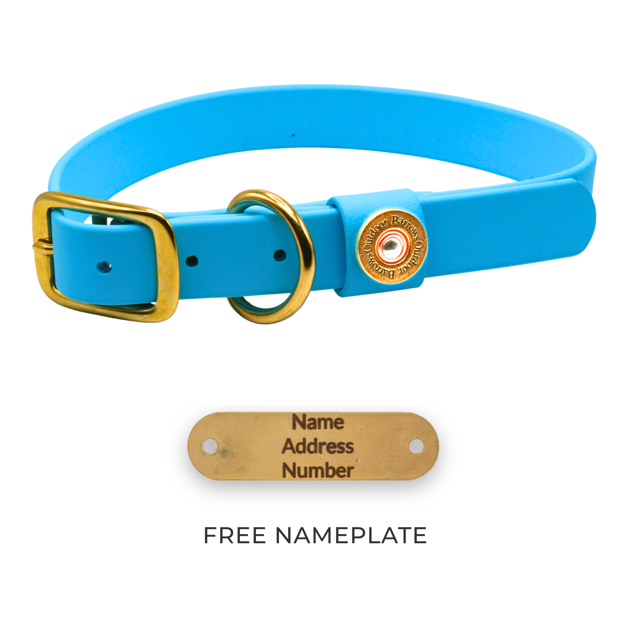 Barrows Dog Collar - Teal - Barrows Outdoor
