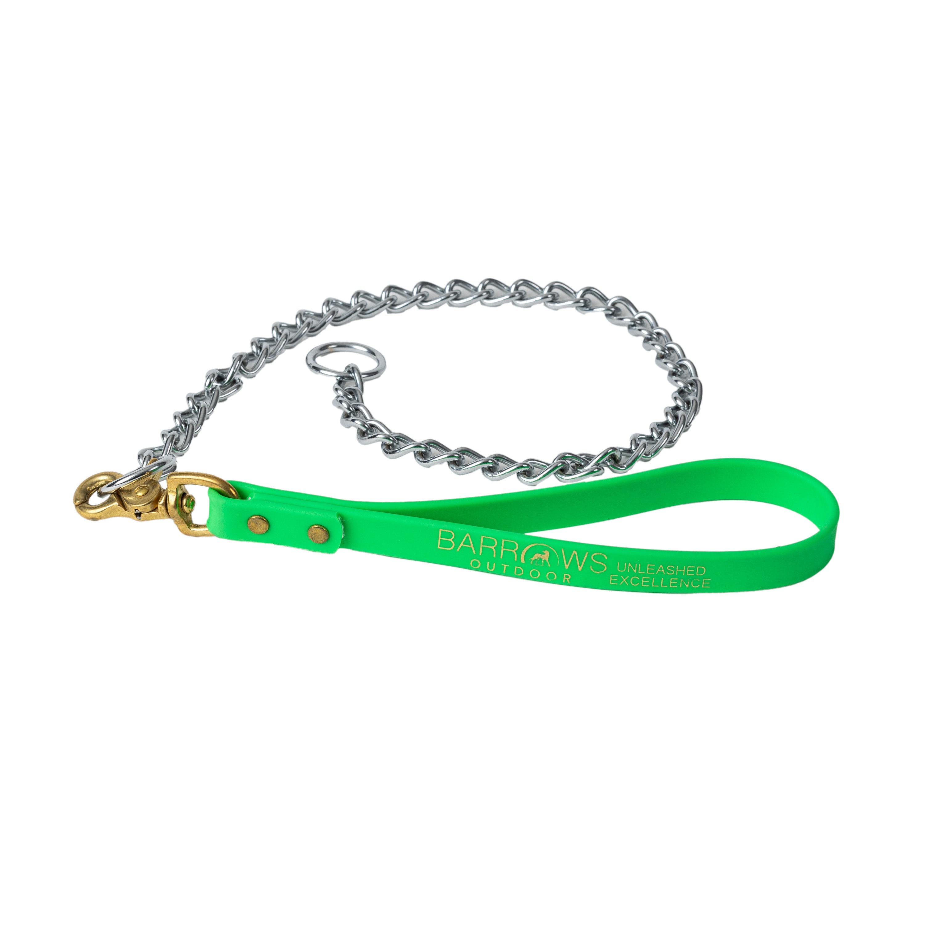 Biothane Chain Slip Lead - Barrows Outdoor