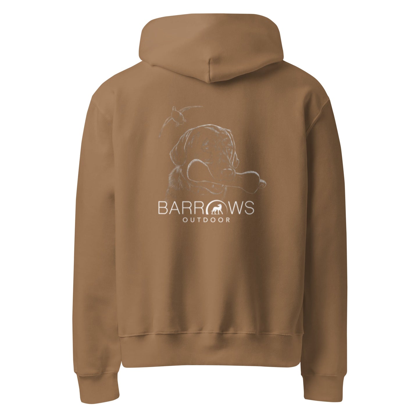 Oversized heavyweight hoodie - Barrows Outdoor