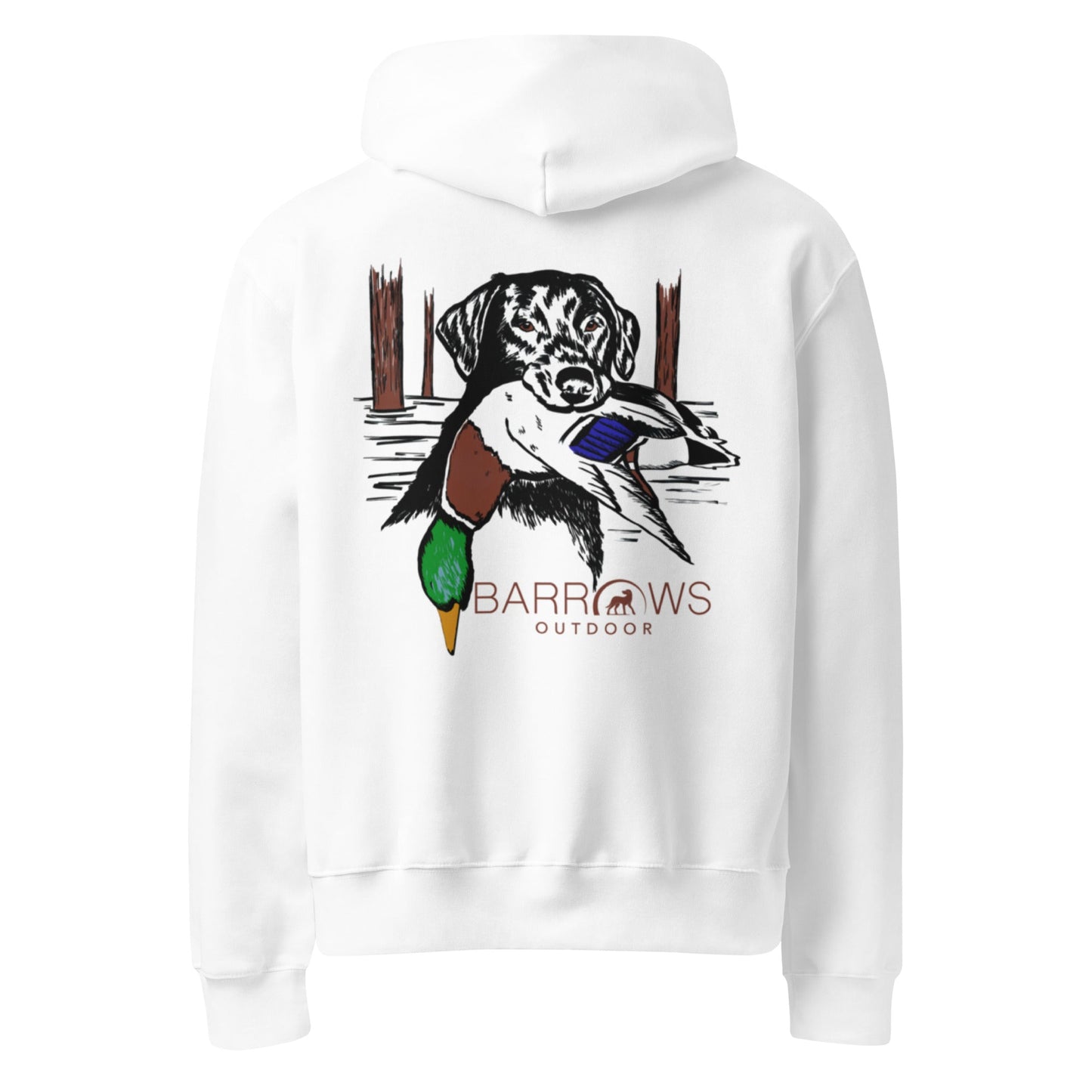 Oversized heavyweight hoodie - Barrows Outdoor