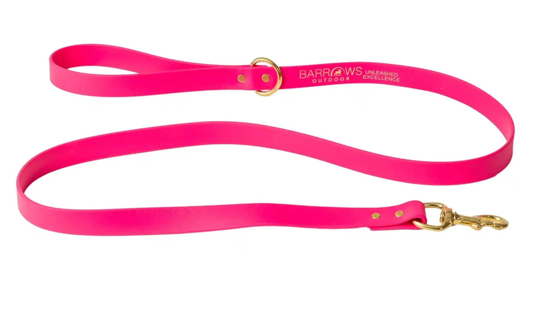 Pink Barrows Biothane Leash - Barrows Outdoor