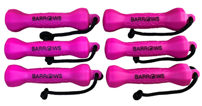 6 Pink Barrows Outdoor Dog Bumpers