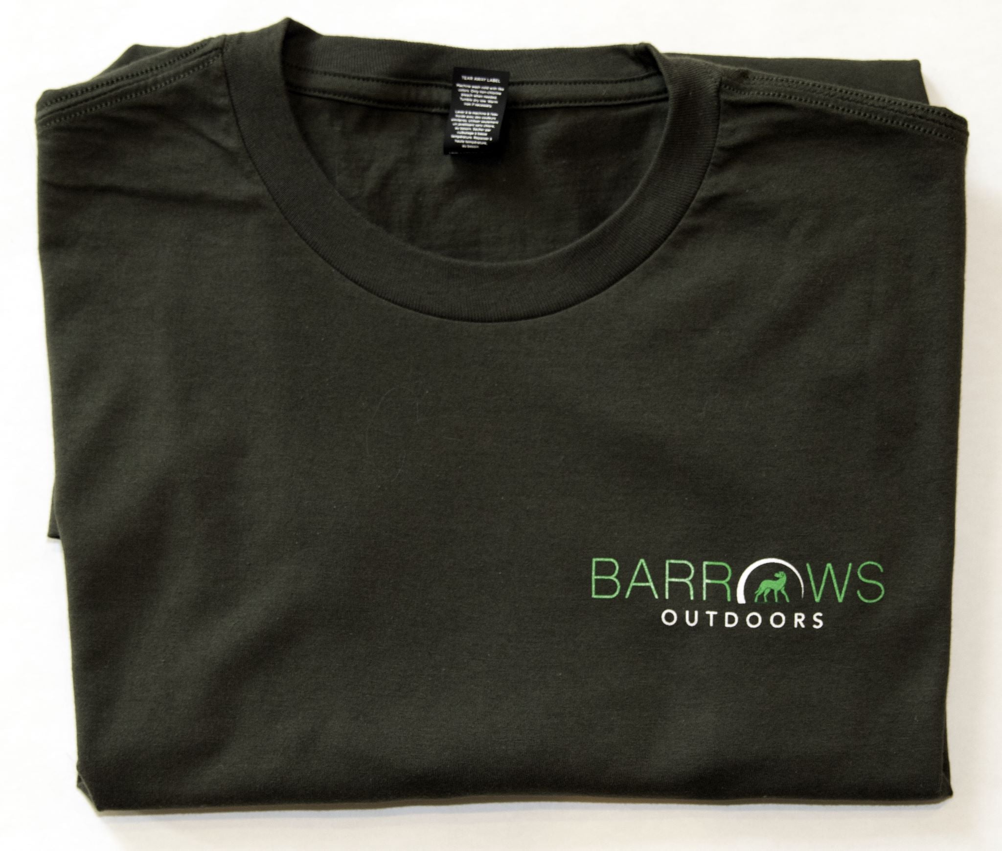 Barrows Outdoor Green Logo Shirt