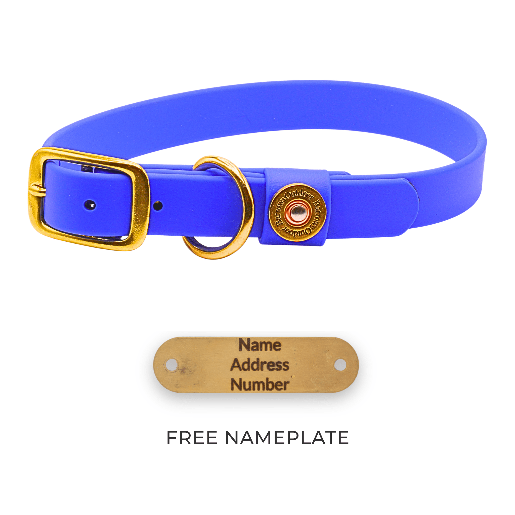 Barrows Dog Collar - Blue - Barrows Outdoor