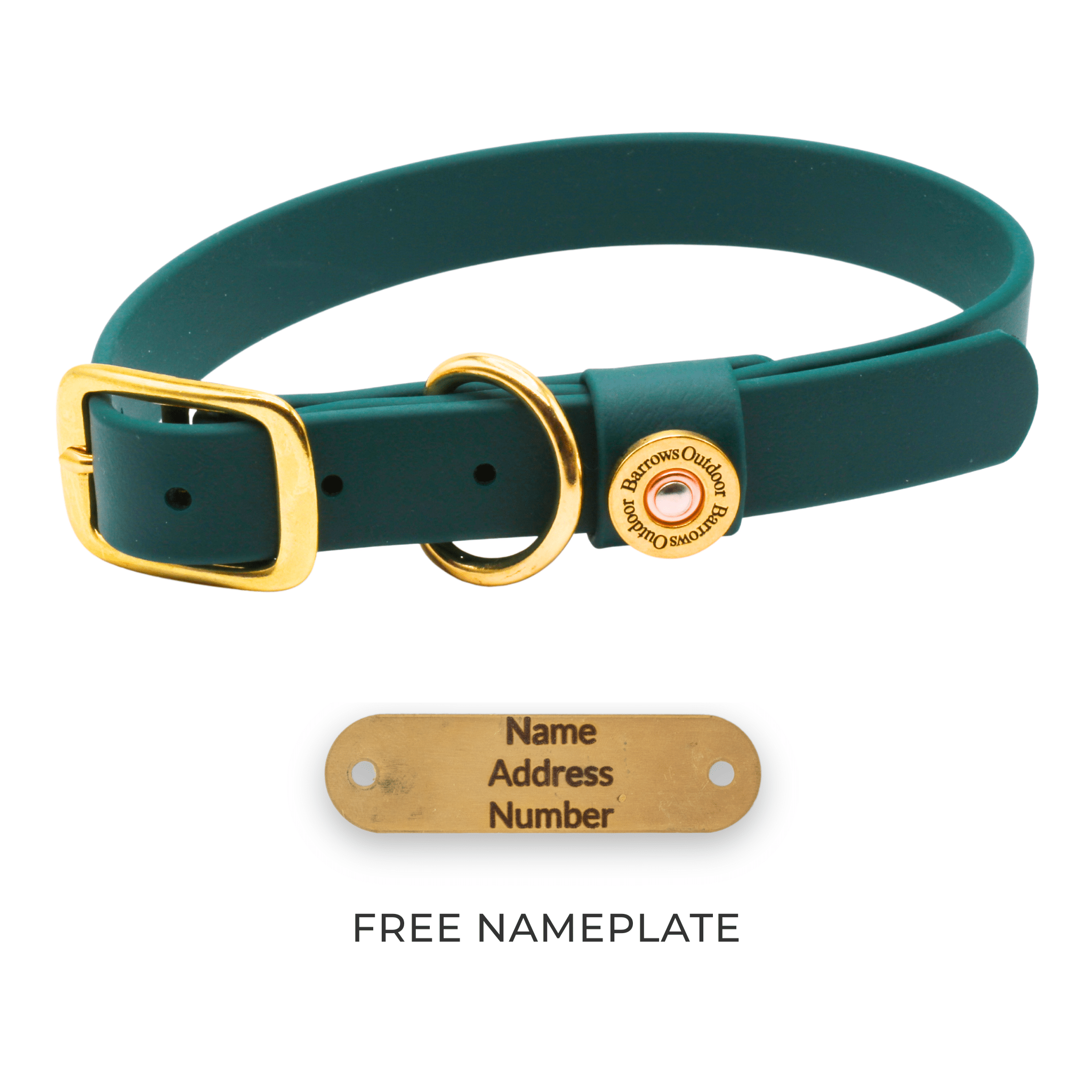 Barrows Dog Collar - Green - Barrows Outdoor