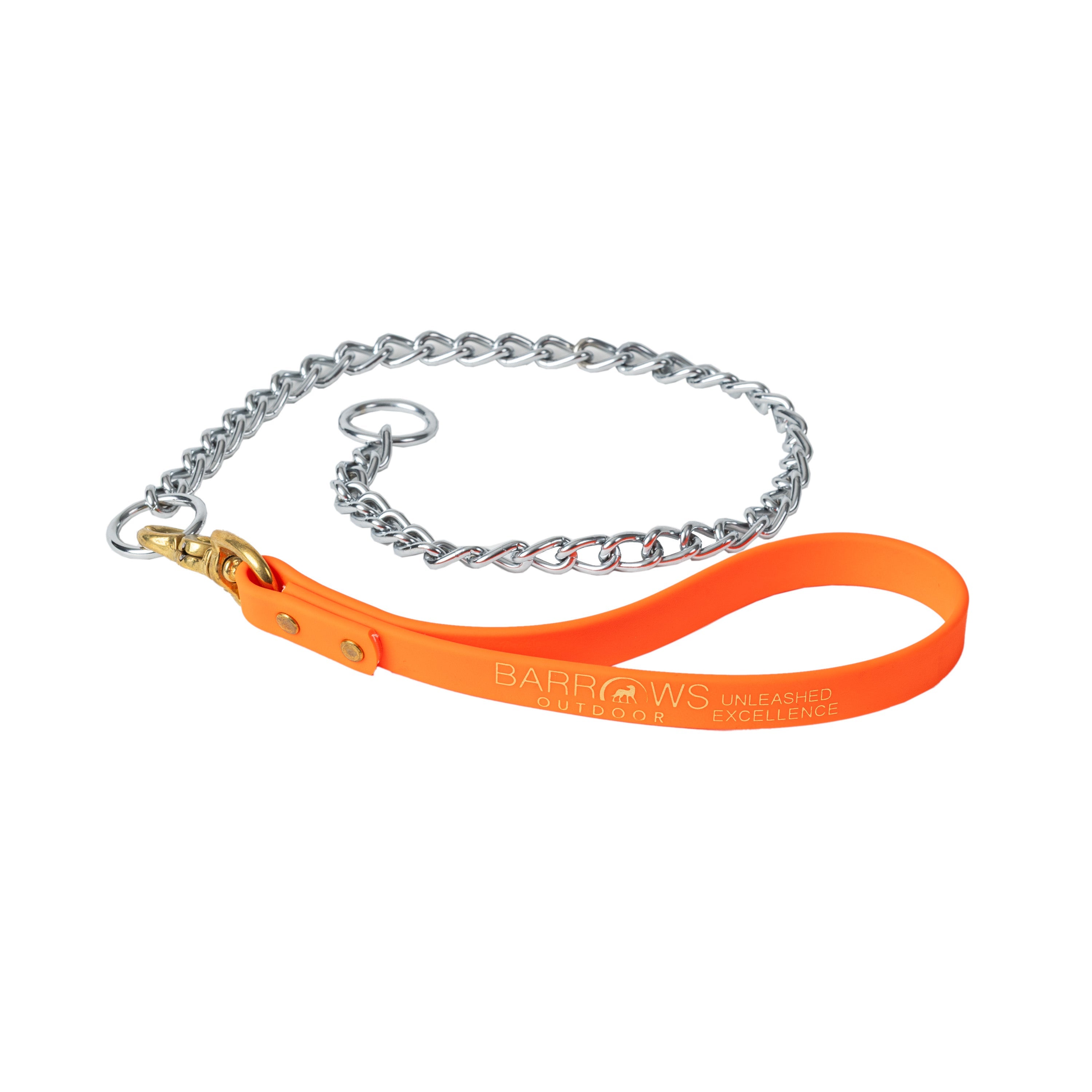 Biothane Chain Slip Lead - Barrows Outdoor