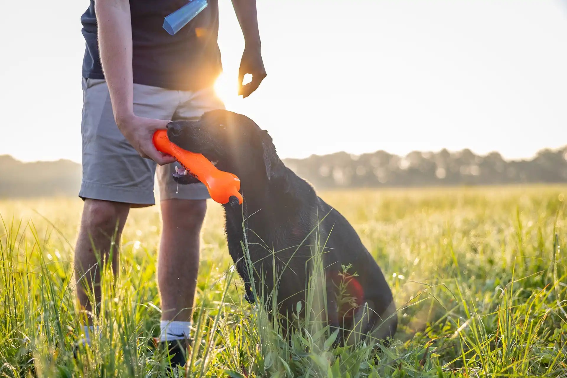 Orange Dog Training Bumper - Barrows Outdoor