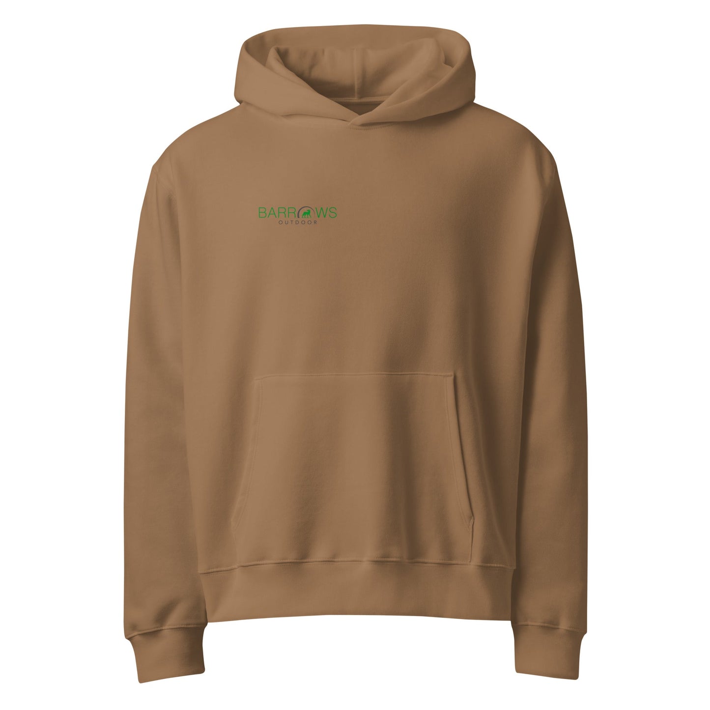 Oversized heavyweight hoodie - Barrows Outdoor