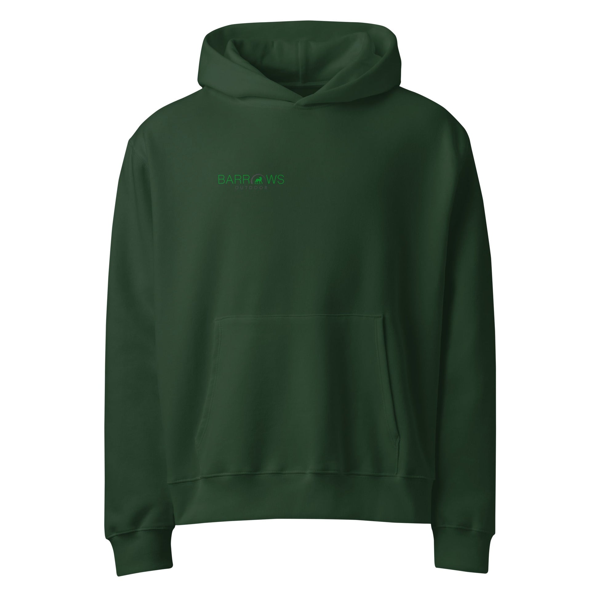Oversized heavyweight hoodie - Barrows Outdoor