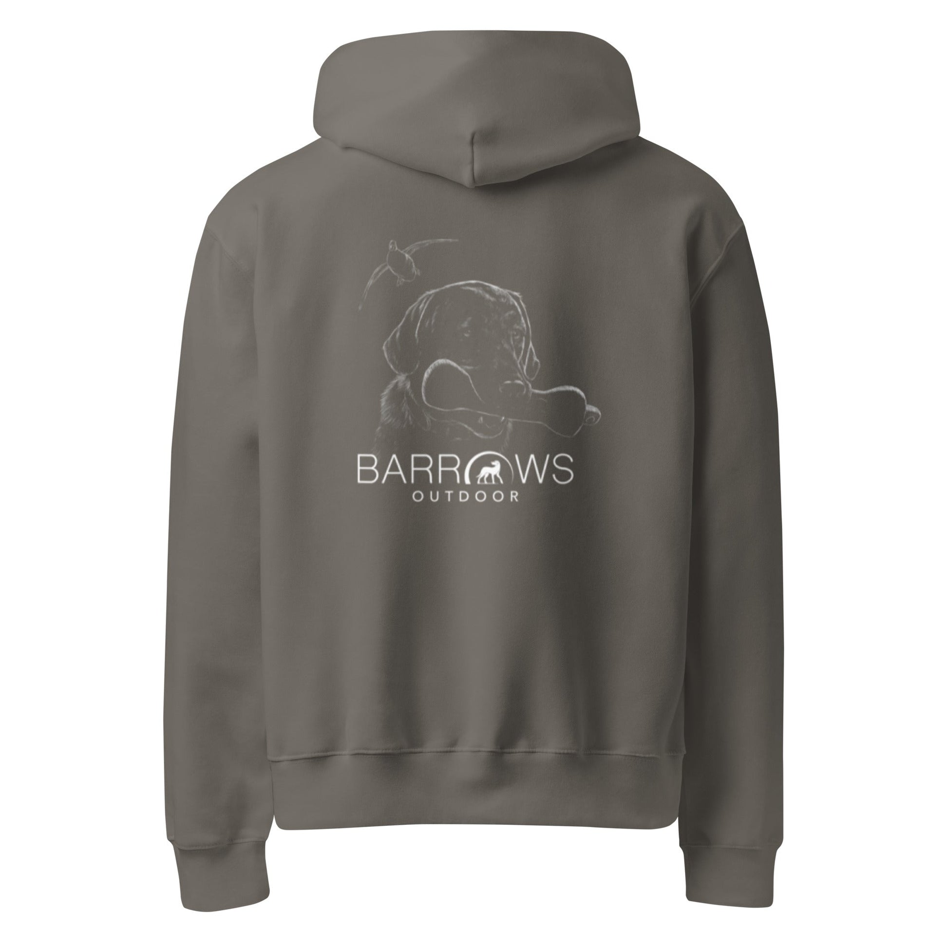 Oversized heavyweight hoodie - Barrows Outdoor