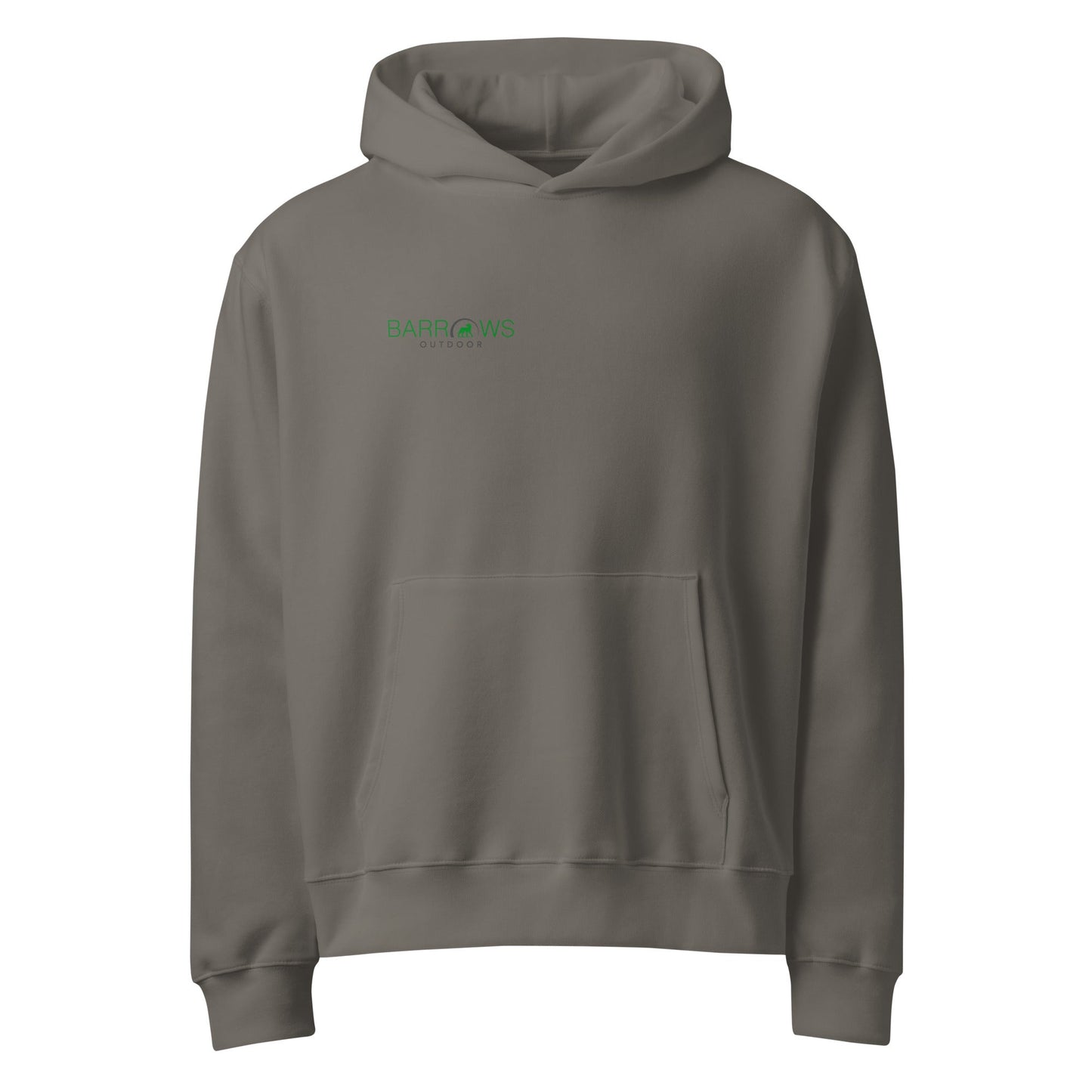 Oversized heavyweight hoodie - Barrows Outdoor