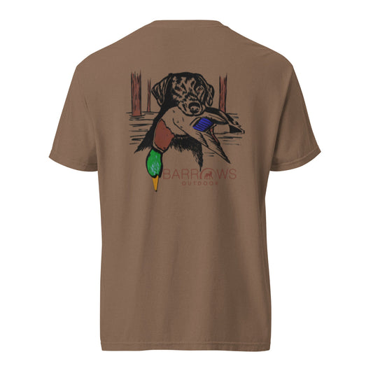 Unisex garment - dyed heavyweight t-shirt - Barrows Outdoor