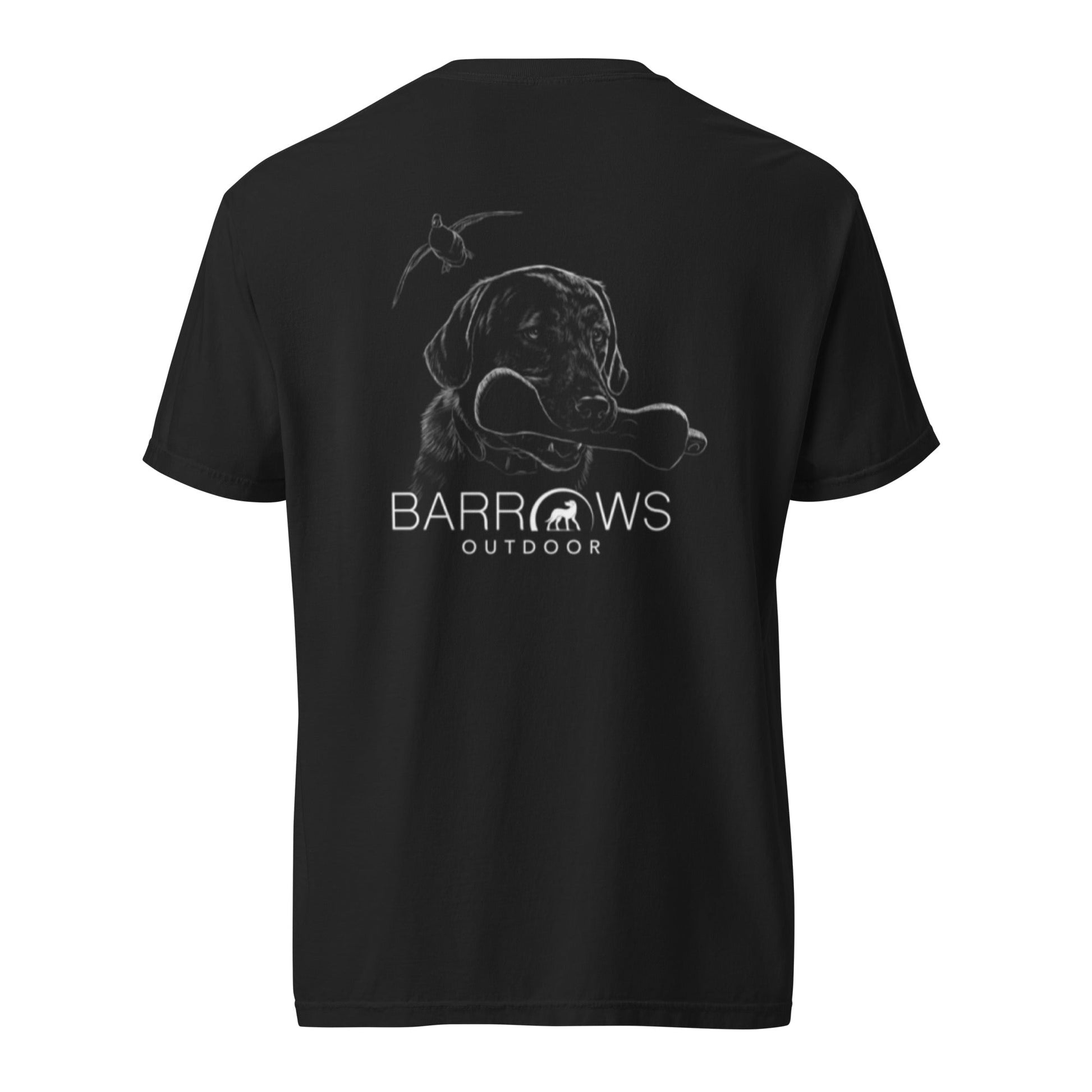 Unisex garment - dyed heavyweight t-shirt - Barrows Outdoor