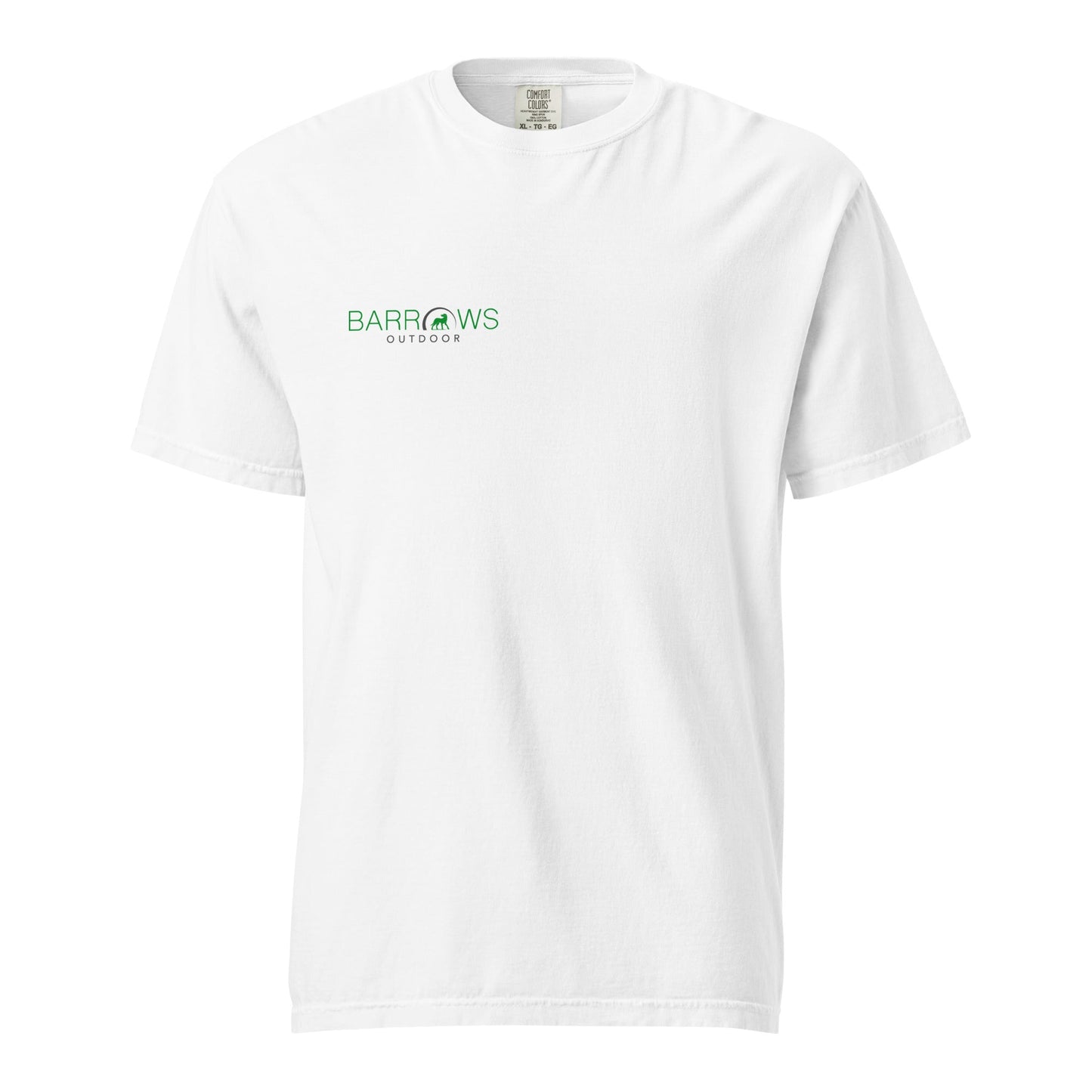 Unisex garment - dyed heavyweight t-shirt - Barrows Outdoor